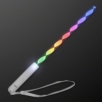 Spiral Light LED Magic Wizard Wands - BLANK